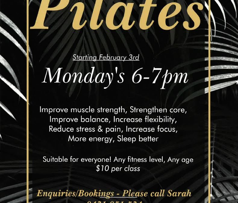 Pilates with Sarah